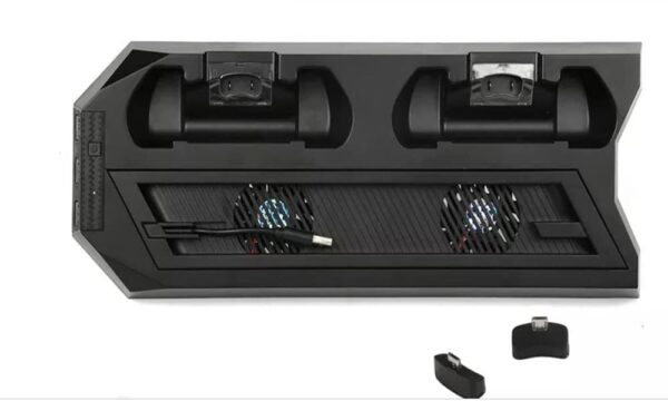 New World Vertical Stand Cooling Fan with Dual Charger Charg...
