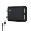 Portronics Adapto 66 2.4A 12w Dual USB Port 5V/2.4A Wall Cha...