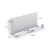 PSS PS5 / PS5 Slim Wall Mount Stand Newest Wall Mount Bracke...