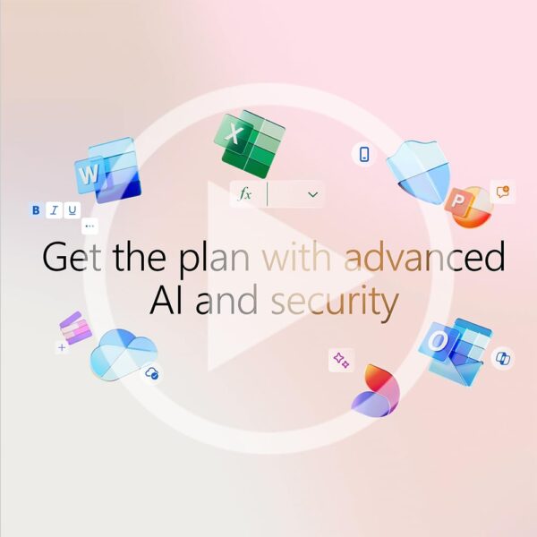 Microsoft 365 Personal -1 TB of cloud storage - Advanced sec...