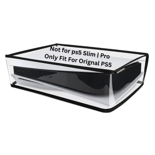 MAINDAIS Horizontal Dust Cover For Transparent PS5 games Con...