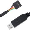 DTECH USB to TTL Serial 5V Adapter Cable with FTDI FT232RL C...