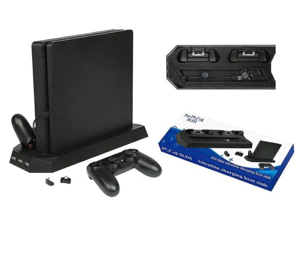 New World Vertical Stand Cooling Fan with Dual Charger Charg...
