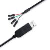 DTECH USB to TTL Serial 3.3V Adapter Cable TX RX Signal 4 Pi...