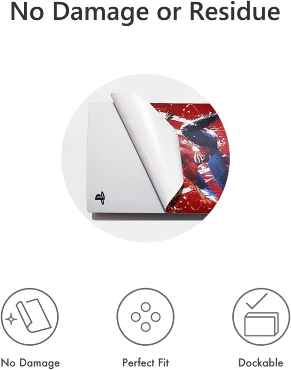 A1GRAPHIX PVC Skin for PS5 Slim Digital Edition, Console Pro...