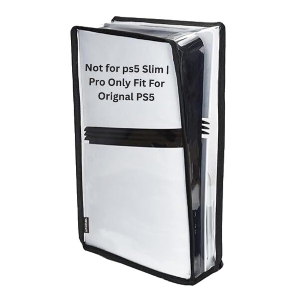 MAINDAIS Vertical Dust Cover For Transparent PS5 games Conso...