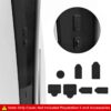 ZORBES® Dust Plug for PS5,9Pcs Dust Plug Kit for PS5/PS5 Sli...