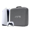OIVO INDIA Grey Nylon Grey Hard Carrying Storage Case Compat...