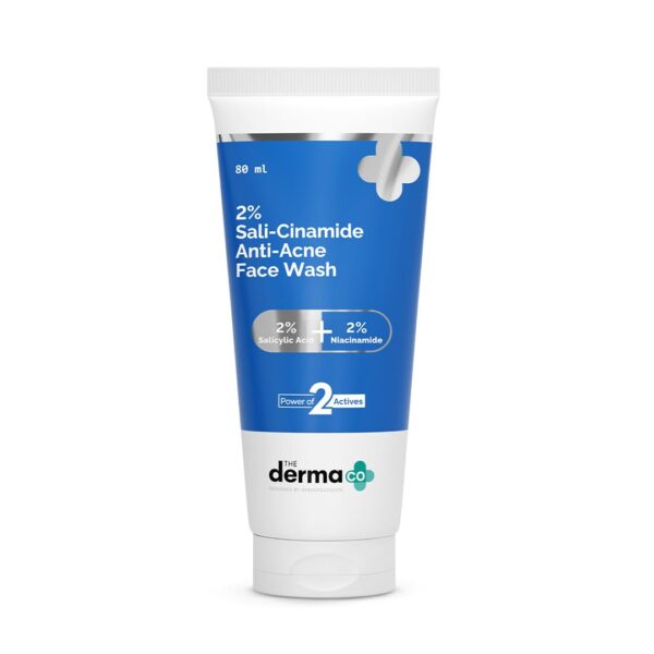 The Derma Co Sali-Cinamide Anti-Acne Face Wash with 2% Salic...