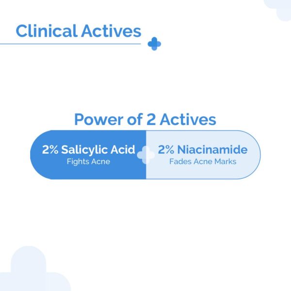 The Derma Co Sali-Cinamide Anti-Acne Face Wash with 2% Salic...