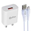 pTron Volta 12W Single Port USB Fast Charger, BIS Certified,...