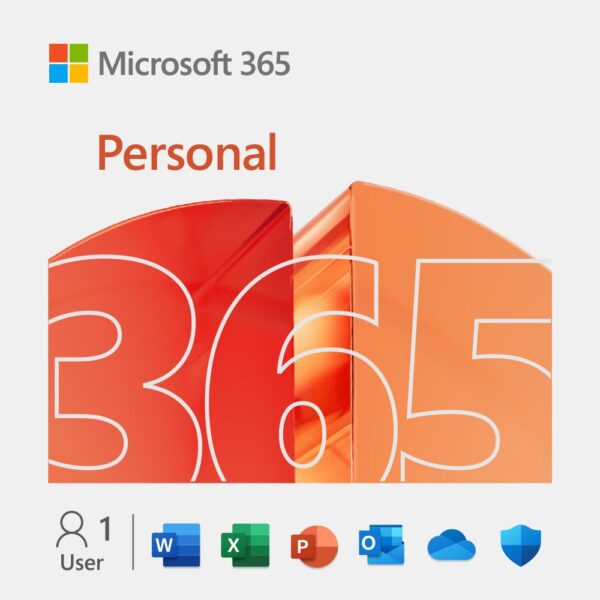 Microsoft 365 Personal -1 TB of cloud storage - Advanced sec...