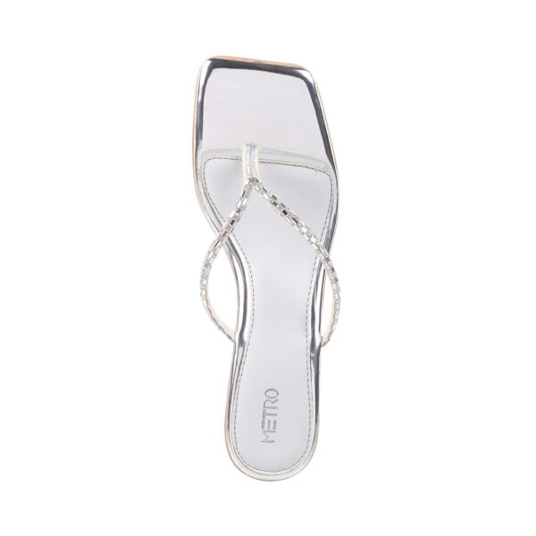 Metro Women Kitten Heel Sandal