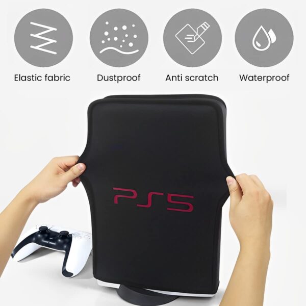 ZORBES Dust Cover for Sony PS5 Console, Dust Proof Cover Pro...