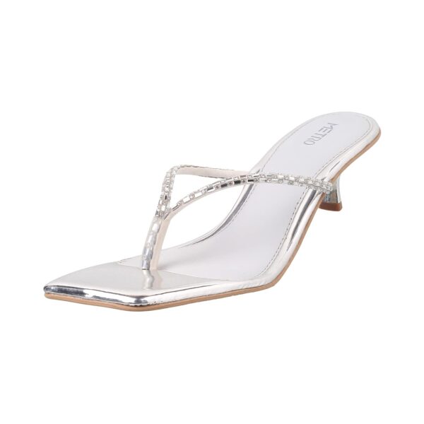 Metro Women Kitten Heel Sandal