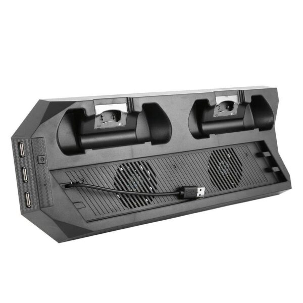 New World PS4 Pro Vertical Stand Cooling Fan Controller Char...
