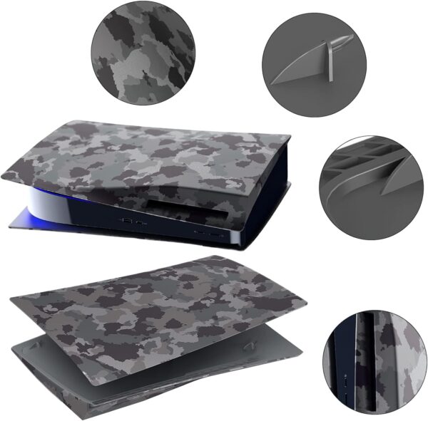 New World Camouflage Face Plates Cover Shell Panels for PS5 ...