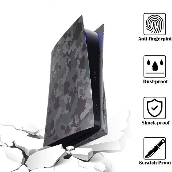 New World Camouflage Face Plates Cover Shell Panels for PS5 ...