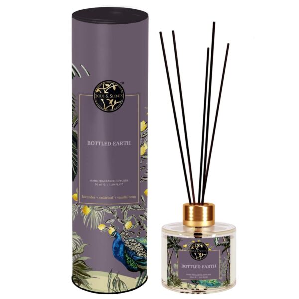 Soul & Scents 50ml Bottled Earth Reed Diffuser Set | Fragran...