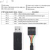 DTECH USB to TTL Serial 5V Adapter Cable with FTDI FT232RL C...