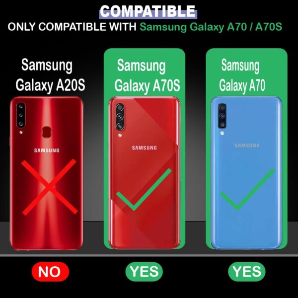 Amazon Brand- Solimo Basic Case for Samsung Galaxy A70 4G (C...