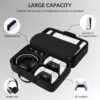 PSS PS5 Travel Bag Briefcase Hard Shell Carrying Case for PS...