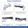 ZORBES® Desk Stand for PS5 Slim/Pro Console,Horizontal Stand...