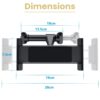Homeaura® Tablet Holder in Car | Car Back Seat Screen Displa...
