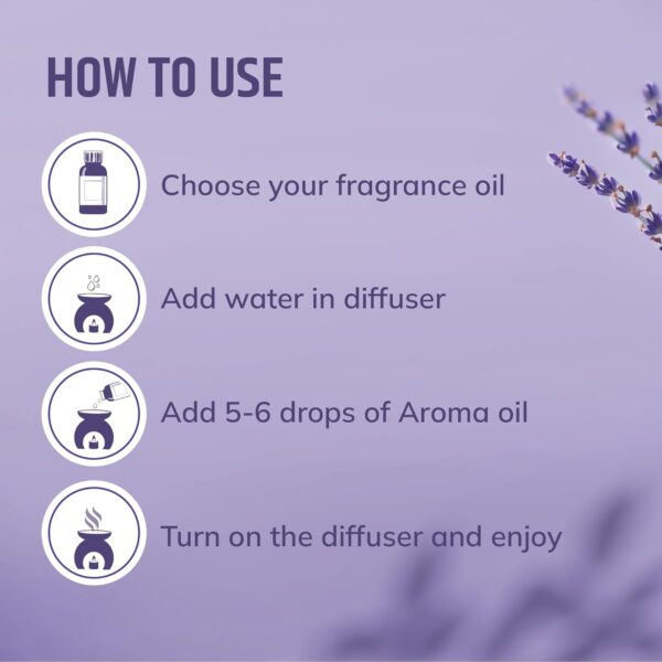 Aromahpure Fragrance Oil |30 ml|Pack of 2|Lavender, Sandalwo...