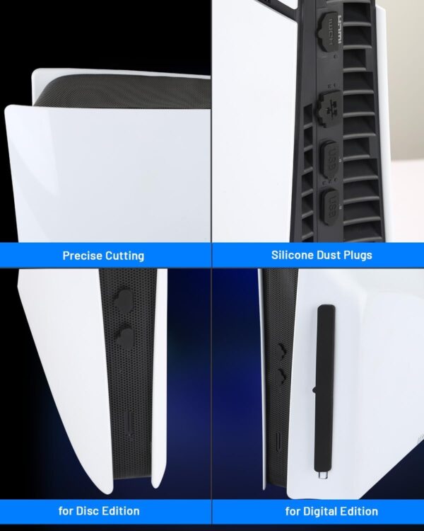 New World Dust Proof Kit for PS5 Slim , Dust plug with Dust ...