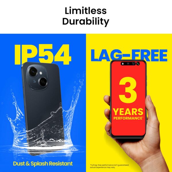 Tecno POP 9 (Startrail Black, 3GB+64GB) |India's 1st Mediate...