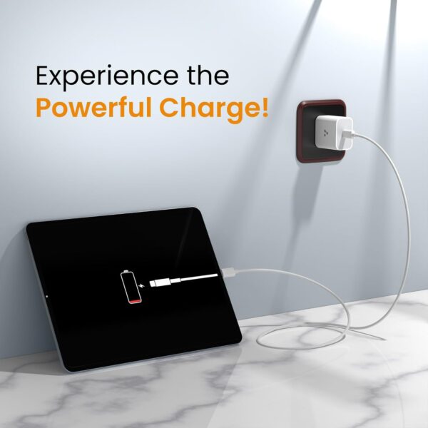Ambrane 20W Type C Mobile Charger Adapter, Fast Charging for...