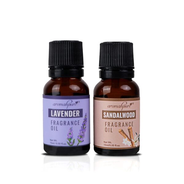 Aromahpure Fragrance Oil |30 ml|Pack of 2|Lavender, Sandalwo...