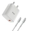 EVM 25W Mobile Charger - Type C Cable Included - Compact Cha...