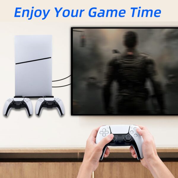 Mcbazel Wall Mount Kit for PS5 Slim Disc and Digital Edition...