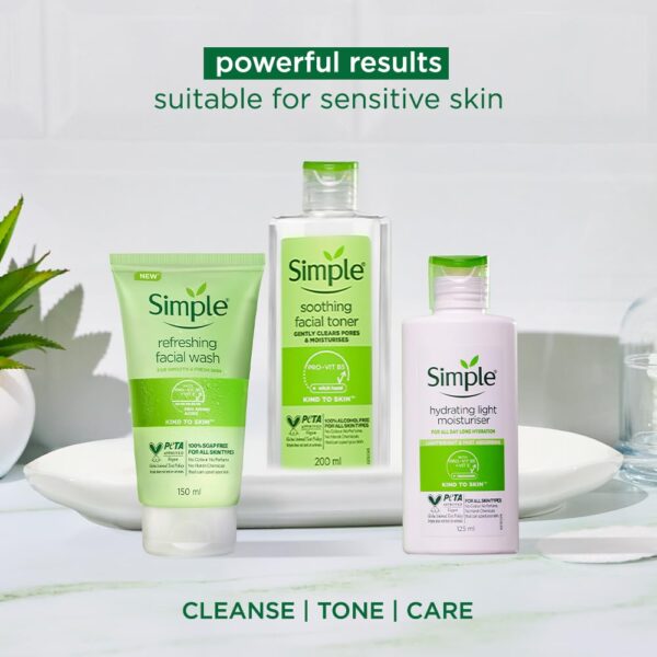 Simple Kind To Skin Refreshing Facial Wash 150 ml