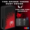 TMG Spider Theme Dust Cover for PS5 Pro Console Nylon Anti S...