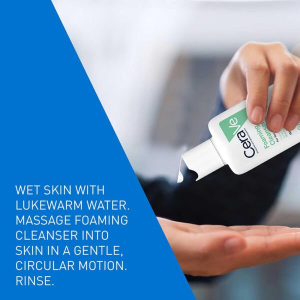 CeraVe Foaming Cleanser For Normal To Oily Skin (88ml) - Der...