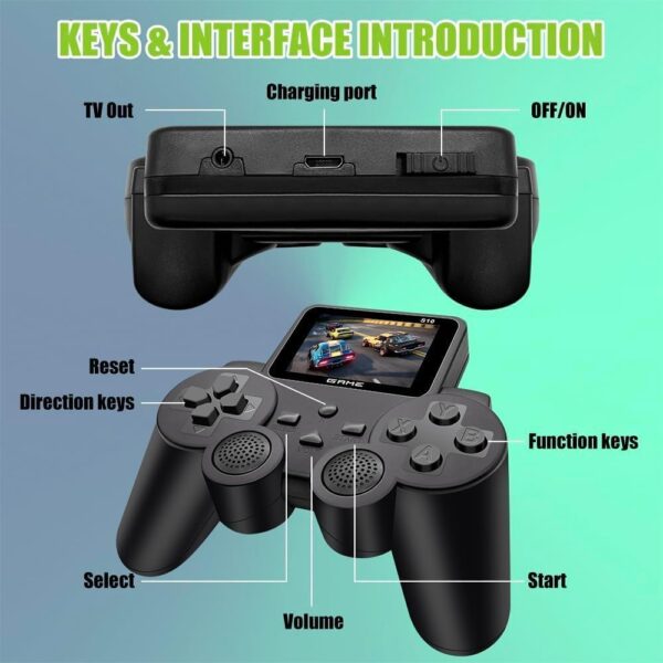 Amisha Gift Gallery Video Games for Kids 500 in 1 Controller...