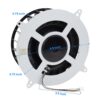 New World Internal Cooling Fan Replacement for Sony Playstat...