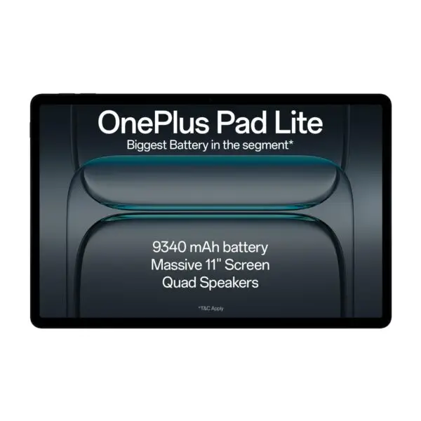 OnePlus Pad Lite with Biggest Battery in Segment 9340 mAh, M...