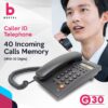 Beetel G30, TEC Certified, Caller ID Corded Landline Phonelc...