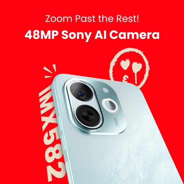 Tecno POP 9 5G (Azure Sky, 8GB+128GB) | D6300 5G Processor |...