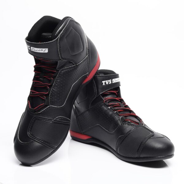 TVS Racing Ankle Length Riding Boots for Men:Waterproof Ridi...