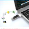 rts 2 Pack Mini USB C Type C Adapter Plug, Type C Female to ...