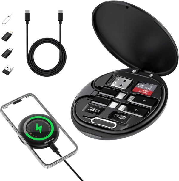 Sounce All in One 60W USB Type C Fast Charging Cable Set, Mi...