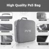 OIVO INDIA Grey Nylon Grey Hard Carrying Storage Case Compat...