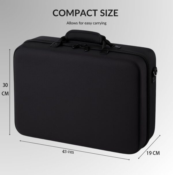PSS PS5 Travel Bag Briefcase Hard Shell Carrying Case for PS...