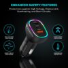 Amkette PowerPro 3Port 60W Car Charger Type C + USB-A | Supp...