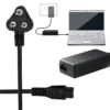 NISHTECH 3 Pin Laptop Power Cable Universal Replacement for ...